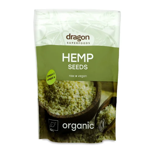 Насіння коноплі Dragon Superfoods лущене,200 г