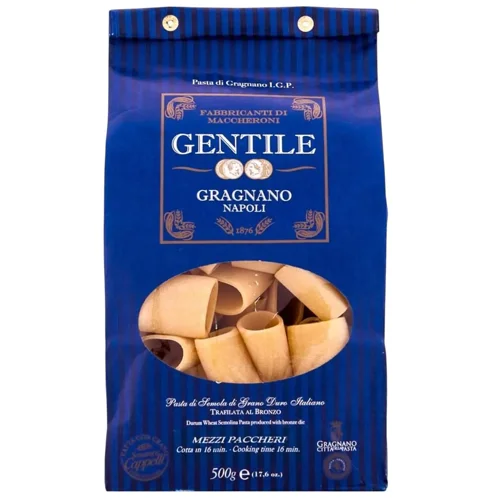 Макаронні вироби Gentile Mezzi Paccheri 500г