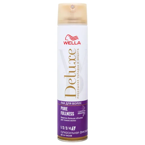 Лак Wella Deluxe Виразний об`єм для тонкого волосся 250мл