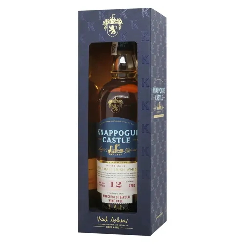 Віскі Knappogue Castle Barolo Cask 12 років 46% 0,7л