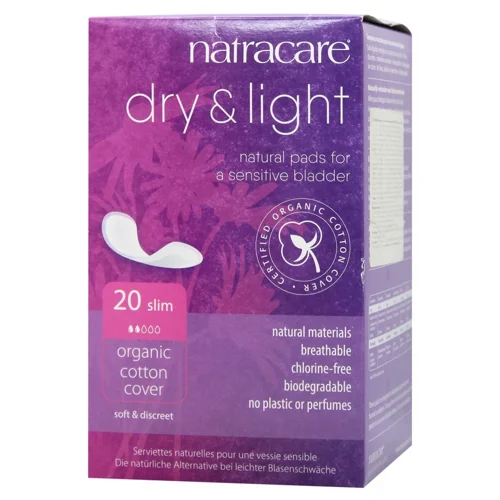 Прокладки урологічні Natracare Dry+Light 20шт