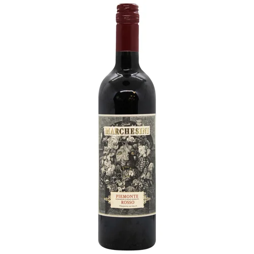 Вино Marchesini Piemonte Rosso сухе червоне 13% 0,75л