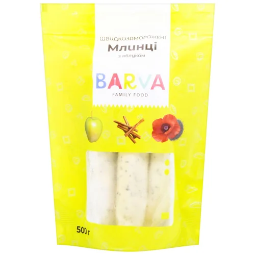 Млинці Barva 500 г з яблуком