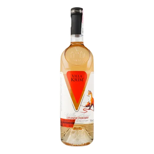 Вино 0.75л 9-13% біле напівсолодке Orange Fox Bay Villa Krim пл