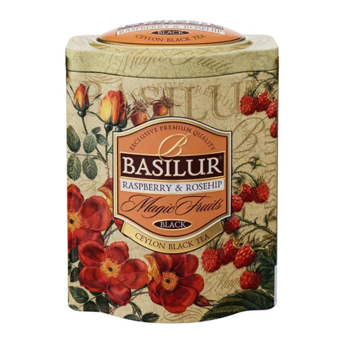 Чай Чорний Малина І Шипшина Вищого Ґатунку, з/б 100г
