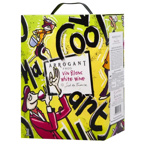 Вино Arrogant Frog BIB White біле сухе 12,5% 3л