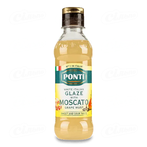 Соус Ponti «Глейзер» на основі винограду мускат, 235г