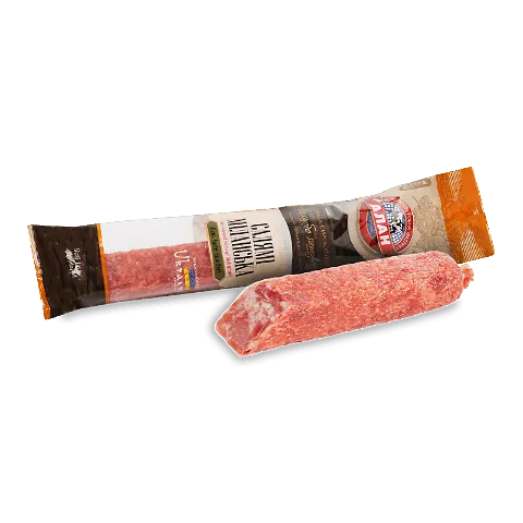 Ковбаса «Алан» «Міланська» салямі сиров'ялена вищого ґатунку, кг