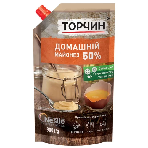 Майонез Торчин Домашній 50% 900г
