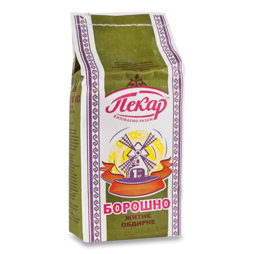 Борошно Житнє Обдирне, в/ґ, Пакування 1кг