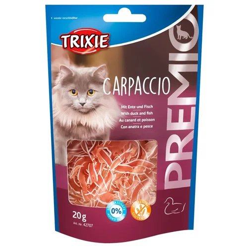 Ласощі для котів Trixie Premio Carpaccio з качкою та рибою 20г