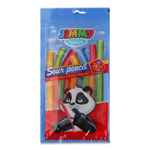 Жувальний Мармелад кислий фруктовий Sour Pencil Jimmy, в/ґ, 75г