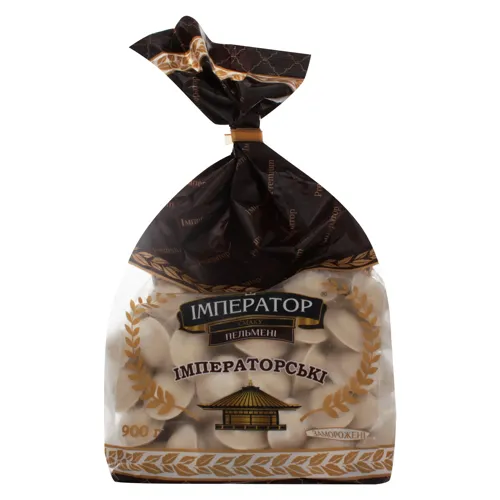 Пельмені з яловичиною та свининою Імператорські Імператор Смаку м/у 900г