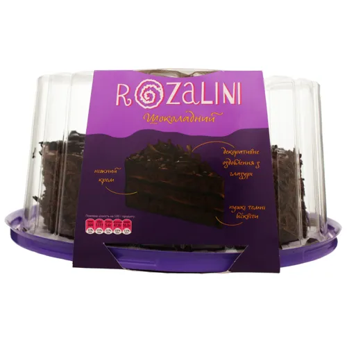 Торт Шоколадний Розаліні 0,85кг