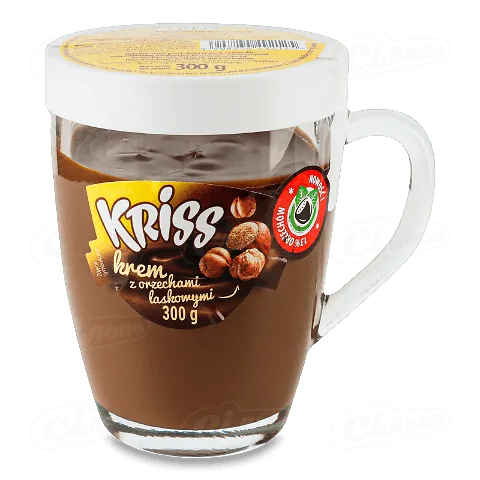 Паста Kriss шоколадно-горіхова (фундук), 300г