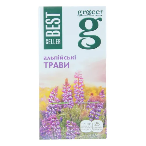 Чай трав'яний Альпійські трави Gr@ce к/у 25х1.5г