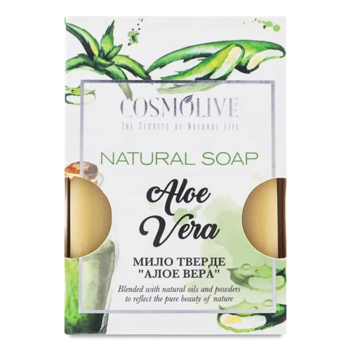 Твердое Мило Aloe Vera Cosmolive, Натуральне, 100 г