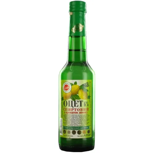 Оцет Унікон спиртовий з ароматом лимона 6%, 250мл