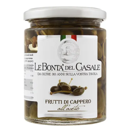 Каперси в м'якому оцті Le Bonta` del Casale с/б 280г