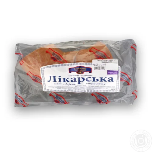 Ковбаса Ходорівський М'ясокомбінат Лікарська варена