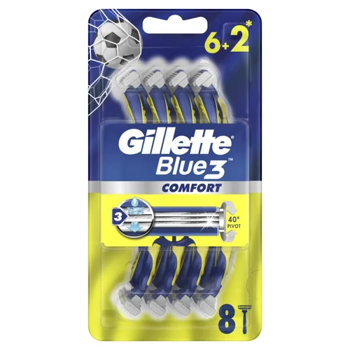 Бритви Gillette Blue 3 Comfort одноразові 8шт