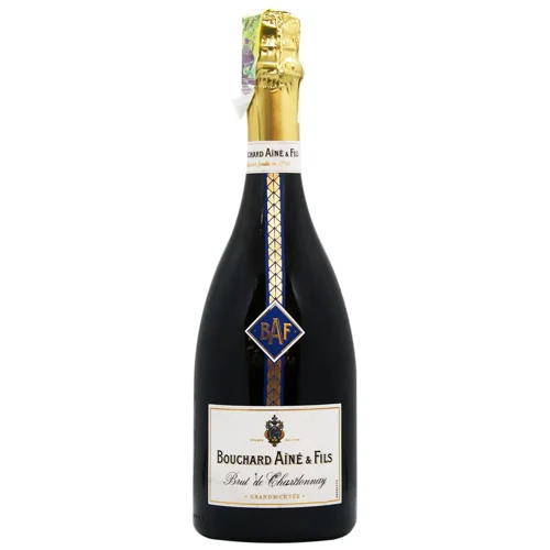 Вино ігристе Bouchard Aine & Fils Brut de Chardonnay брют біле 12% 0,75л