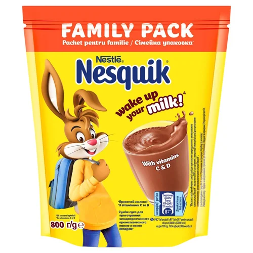 Какао-напій NESQUIK® швидкорозчинний 800г