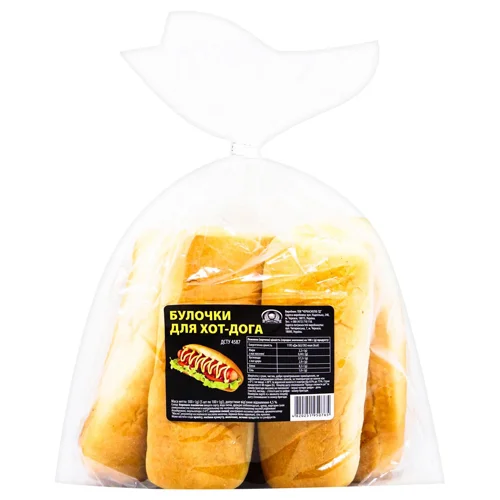 Булочка Формула Смаку для хот-дога 100г х 5шт