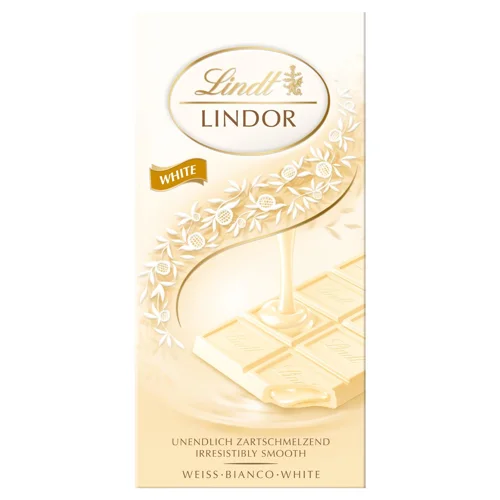 Шоколад білий Lindt Lindor 100г