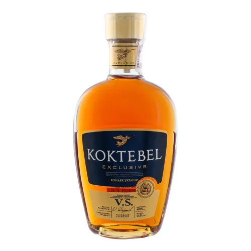 Коньяк 0.5л 40% ординарний 3 зірки Exclusive V.S. Koktebel пл