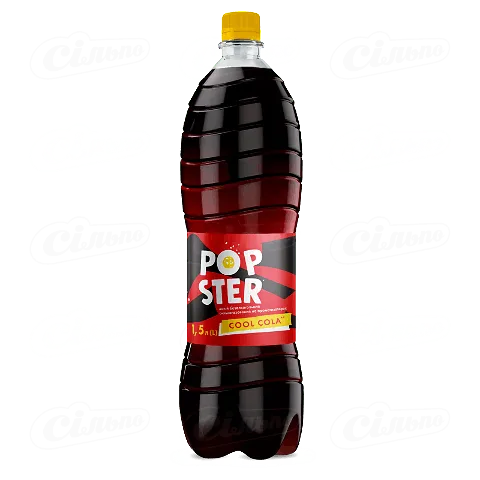 Напій Popster Cool Cola безалкогольний сил/газ, 1,5л