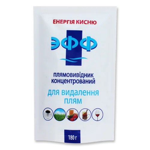 Плямовивідник Кисневмісний Концентрований Eff, 180 г, в/ґ