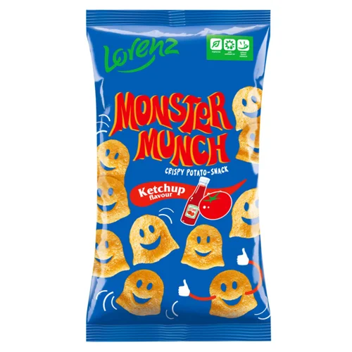 Снеки картопляні  Lorenz Monster Munch Кетчуп 75г