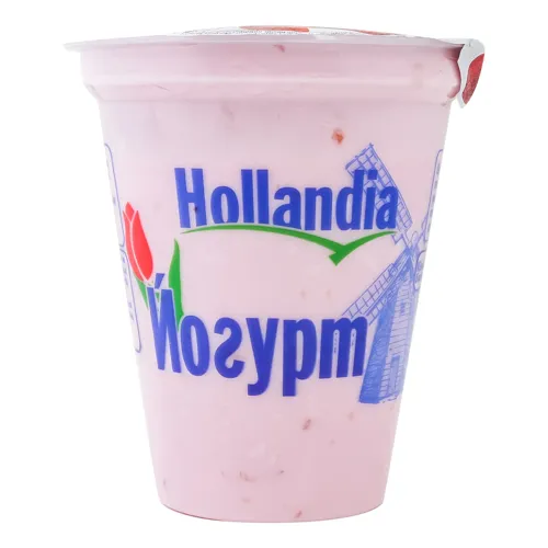 Йогурт 1.5% Вишня Hollandia ст 270г