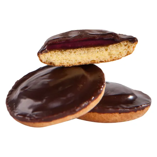 Печиво здобне збивне з желе зі смаком смородини в глазурі Галичина Солодка долина кг