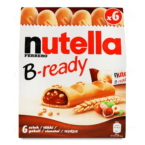 Батончик Nutella вафельний з горіхом 132г