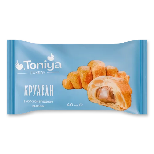 Круасан З Молоком Згущеним Вареним, в/к, 40г