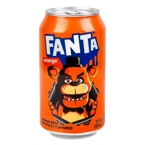 Напій Fanta зі смаком апельсину газований з/б