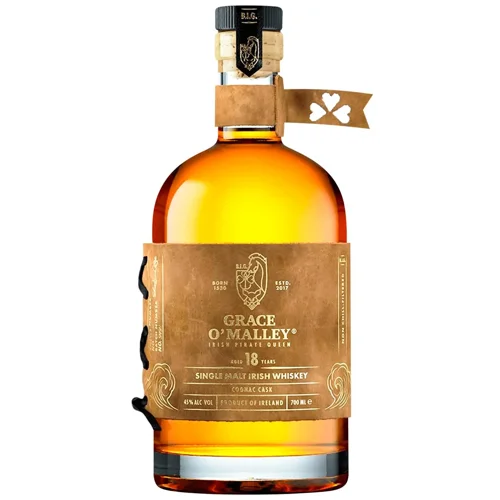 Віскі Grace O'Malley Cognac Cask 18 років 45% 0,7л