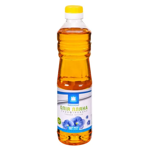 Олія лляна Eurogroup 460г