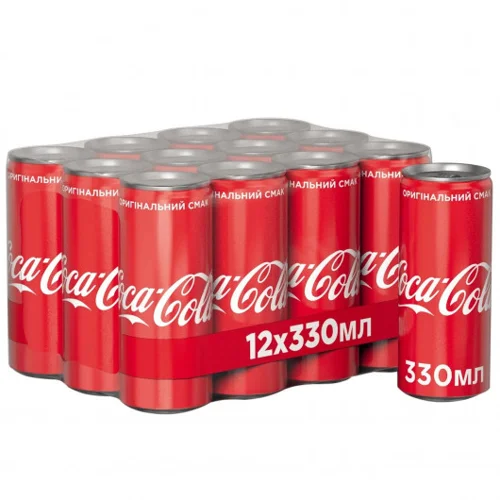 Напій Coca-Cola Classic з/б 0,355л x 12 од
