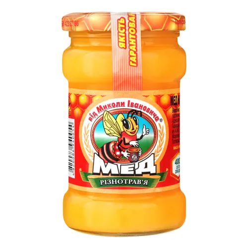 Мед Різнотрав'я від Миколи Івановича с/б 400г