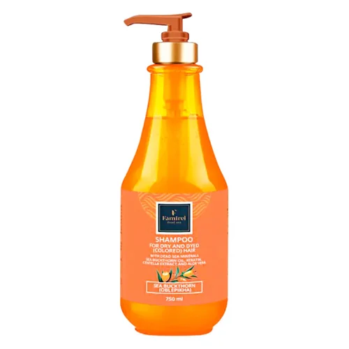 Шампунь Famirel Sea Buckthorn для сухого та фарбованого волосся 750мл