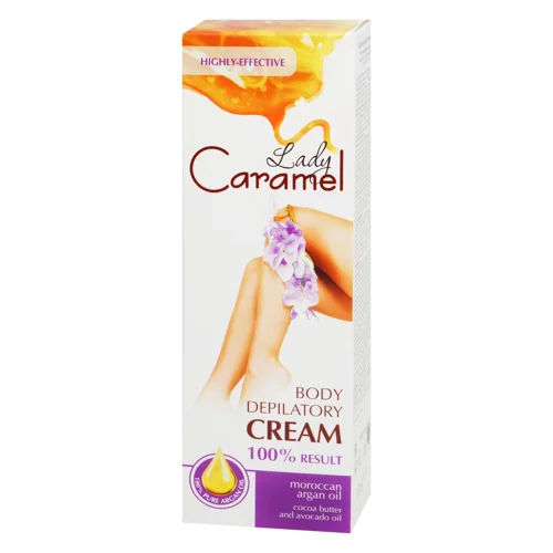 Крем для депіляції Lady Caramel 100% видалення 100мл