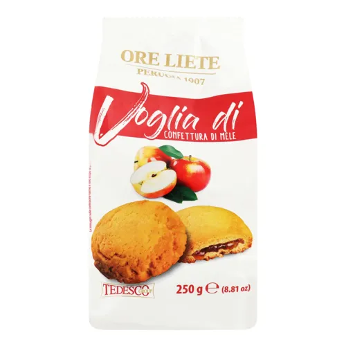 Печиво з яблучною начинкою Voglia di Ore Liete м/у 250г