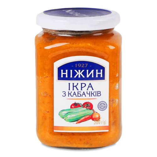 Ікра З Кабачків, Вищого Ґатунку, У Скляній Банці, 300 Г