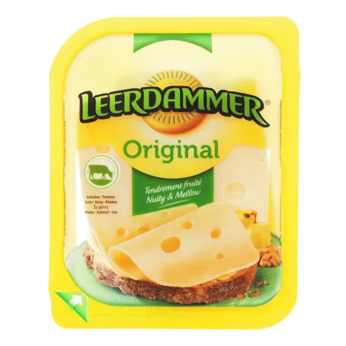 Сир 45% твердий Original Leerdammer п/у 100г