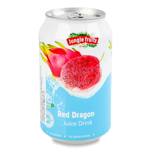 Напій Jungle Fruits З Соком Пітахайя, б/а з/б, 1л