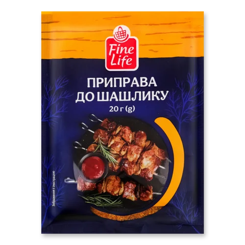 Приправа До Шашлику Fine Life В/у 20г
