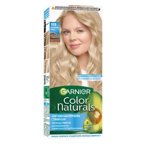 Фарба для волосся Garnier Color Naturals 111 Платиновий блондин